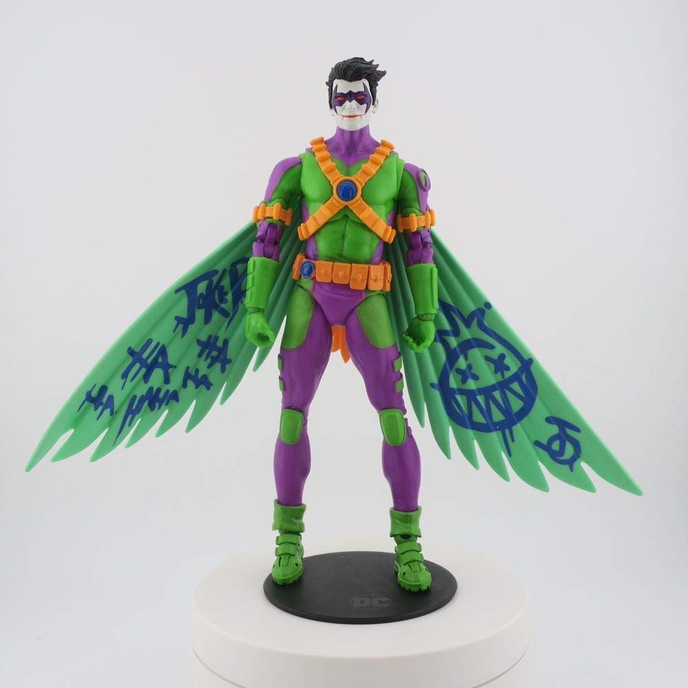 McFarlane Toys DC Multiverse Jokerized RED ROBIN DC New 52 Action Figure Gold‎
